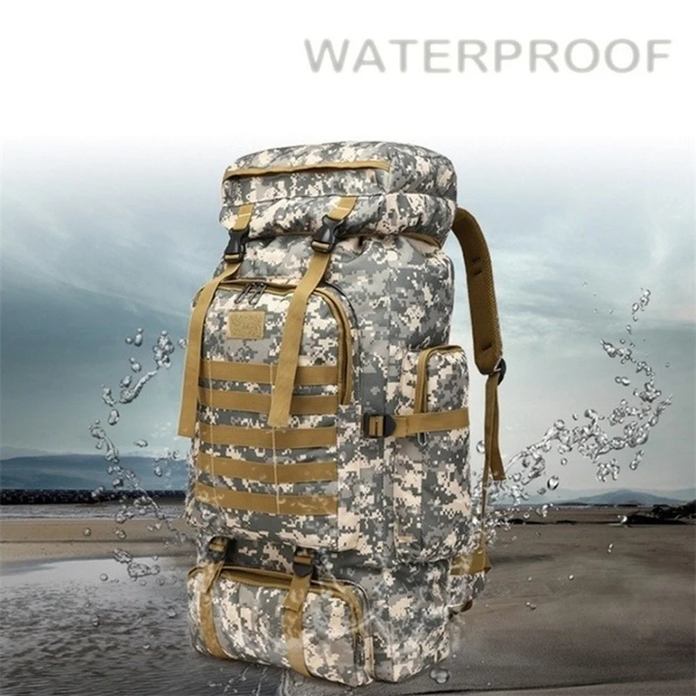 Mountaineering Bag 80L100L Climb Military Tactical Backpacks Large Backpack Outdoors Hiking Camping Travel Bags 240119
