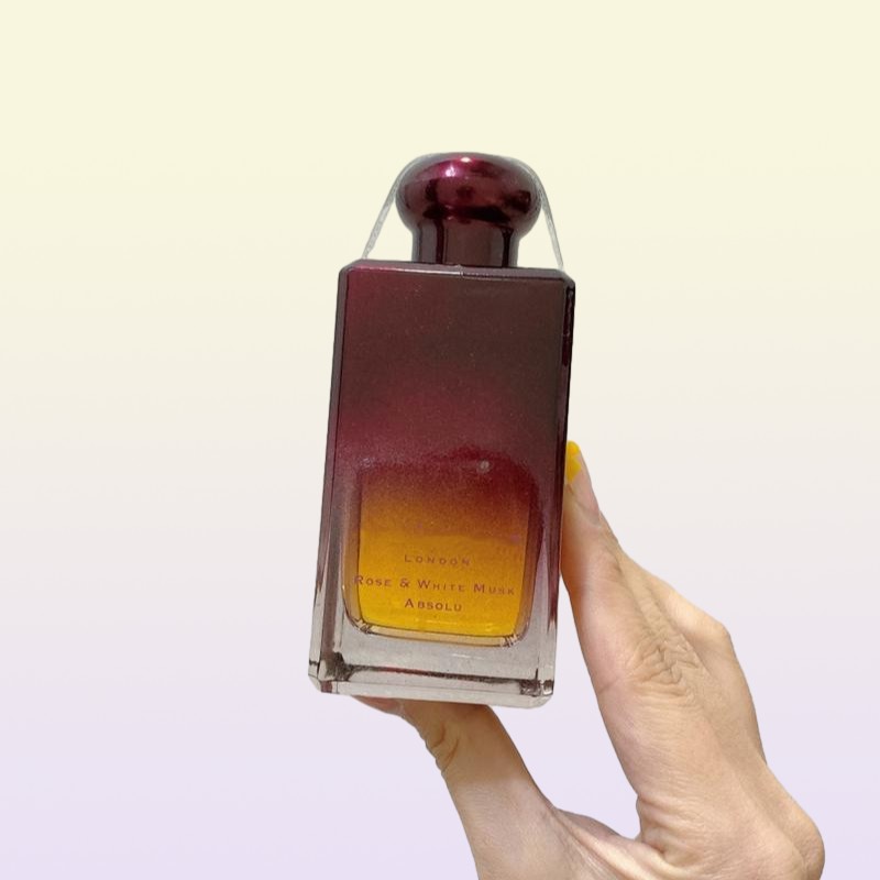 100 ml Rose & White Musk Absolu 3.4 oz unisex Cologne Spray good smell with long last capacity fast delivery