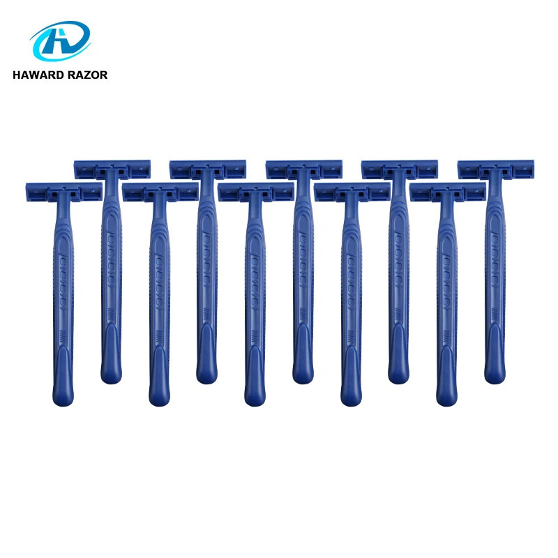HAWARD Razor Women's Disposable 2 Blade Razor Imported Stainless Steel Razor Blade Plastic Handle Disposable Razor 30 Pieces 240127