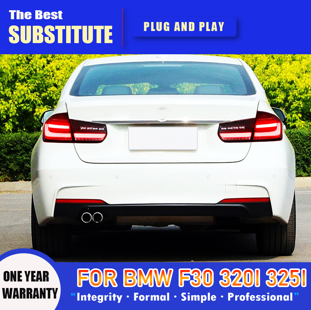 Rear Lamp For BMW F30 F35 LED Tail Light 13-18 325i 320i 330i Taillight Assembly Dynamic Streamer Turn Signal Brake Reverse Running Light