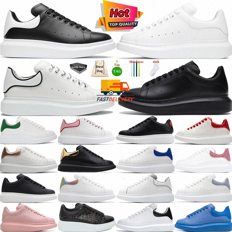 Designer shoe Oversized Sneakers Leather Lace Up Men High flat Platform White Black men womens Luxury velvet suede Chaussures De Espadrilles Sports Trainer With box