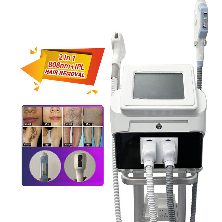 Machine IPL OPT 808nm Laser Skin Rejuvenation Laser Diode In Beauty Depilation Pigmentation Removal Freckles Remove Skin Vascular Removal