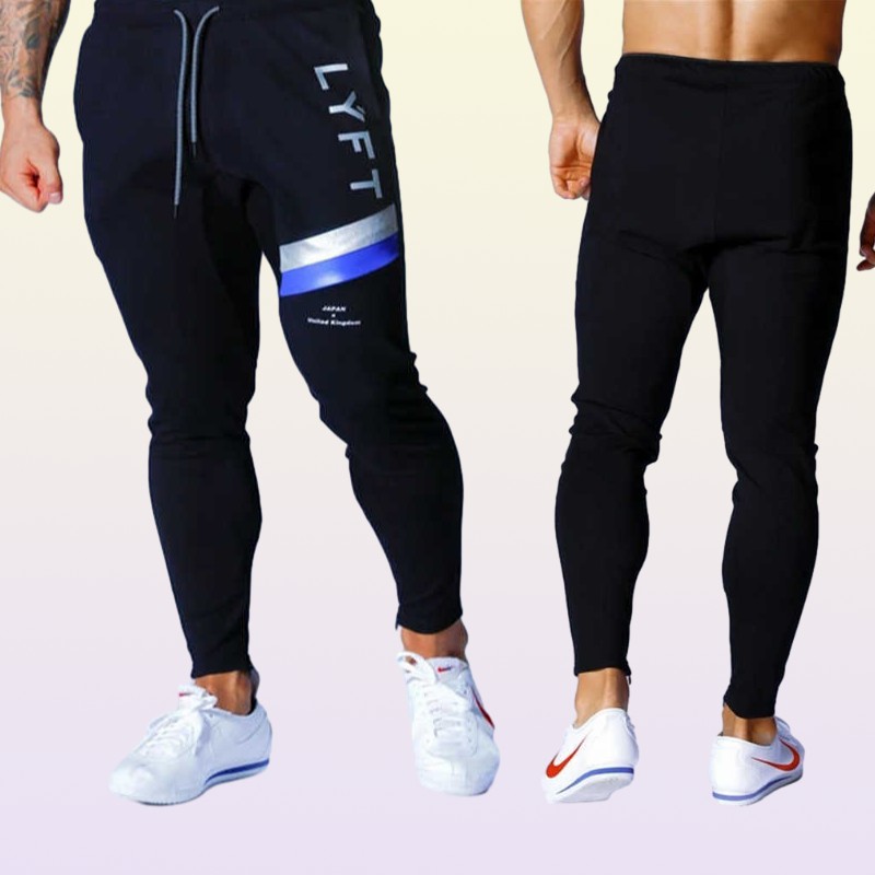 STRETCH PANTS Mens Sweatpants Running Sports Jogging Pants Men Trouser Tracksuit Gym Fitness Bodybuilding Men Pants X0615