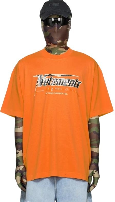 Reflective Vetements T-shirt Men Women Oversize VTM Vetments T Shirt 210420