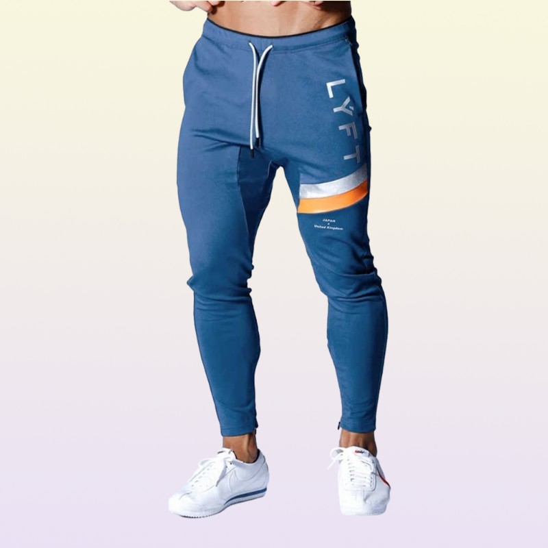 STRETCH PANTS Mens Sweatpants Running Sports Jogging Pants Men Trouser Tracksuit Gym Fitness Bodybuilding Men Pants X0615