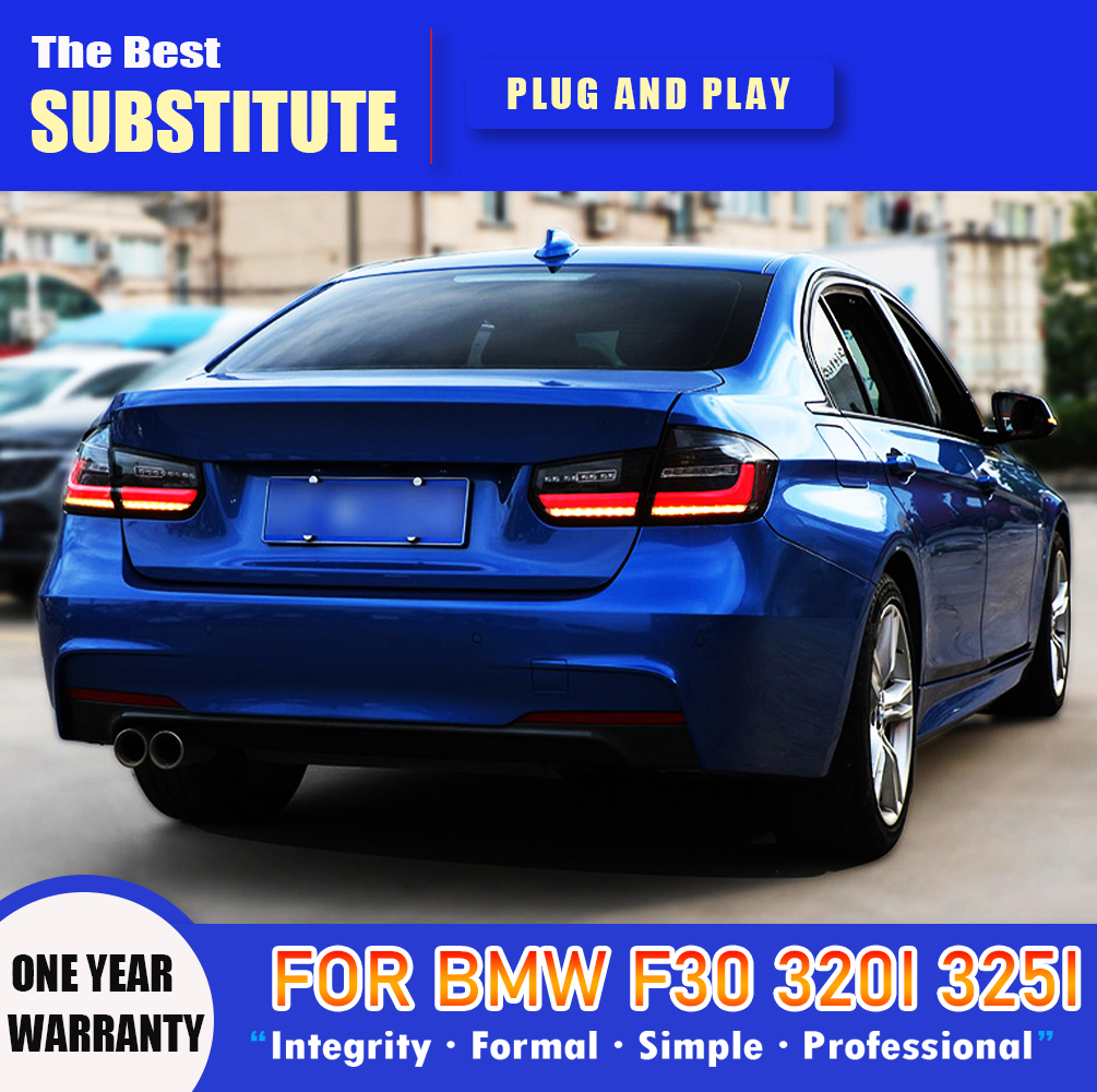 Rear Lamp For BMW F30 F35 LED Tail Light 13-18 325i 320i 330i Taillight Assembly Dynamic Streamer Turn Signal Brake Reverse Running Light