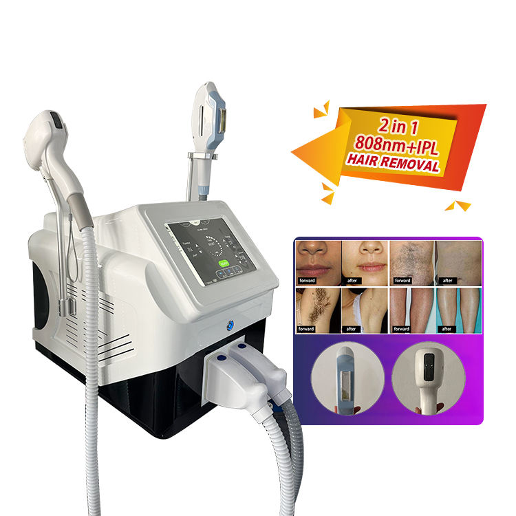 Machine IPL OPT 808nm Laser Skin Rejuvenation Laser Diode In Beauty Depilation Pigmentation Removal Freckles Remove Skin Vascular Removal
