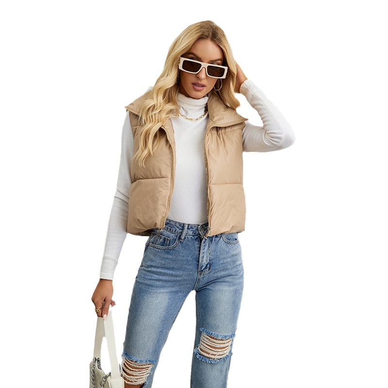 LLL1826 Yoga Outfit Women Down Jackets Hoodies Vest Down Parkas Waistcoat Tops Ladies Outerwear Coats Winter Thick Coat Keep Warm
