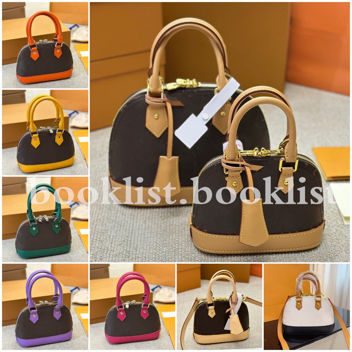Shell Bags Fashion Handbags Real Leather Crossbody Bag Dusk Bag with Gift box