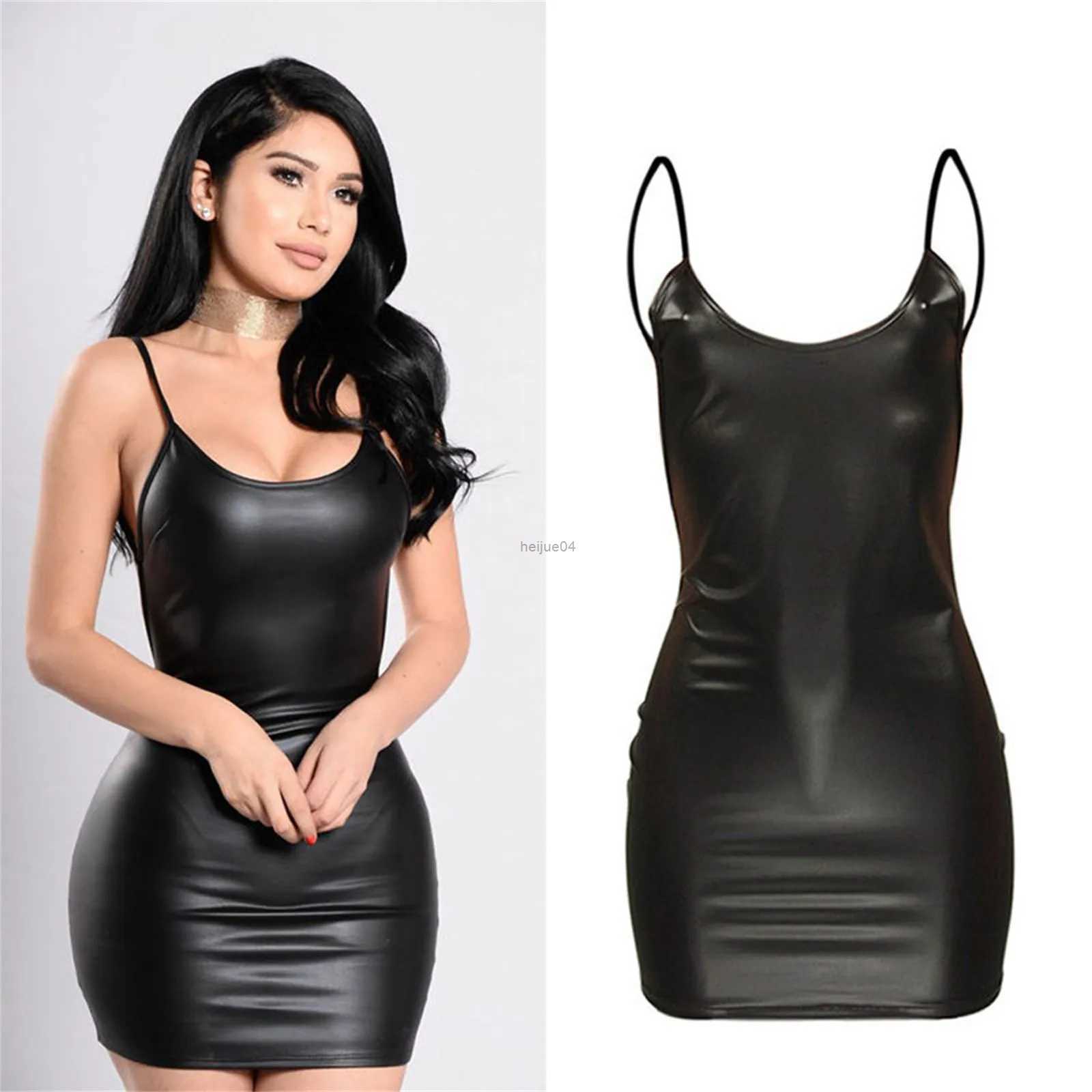 Sexy Set Porno Lingerie Sexy Underwear For Woman PU Leather Exotic Dress Babydoll Lenceria Sexi Costumes Sex Clubwear Sleepwear Plus Size
