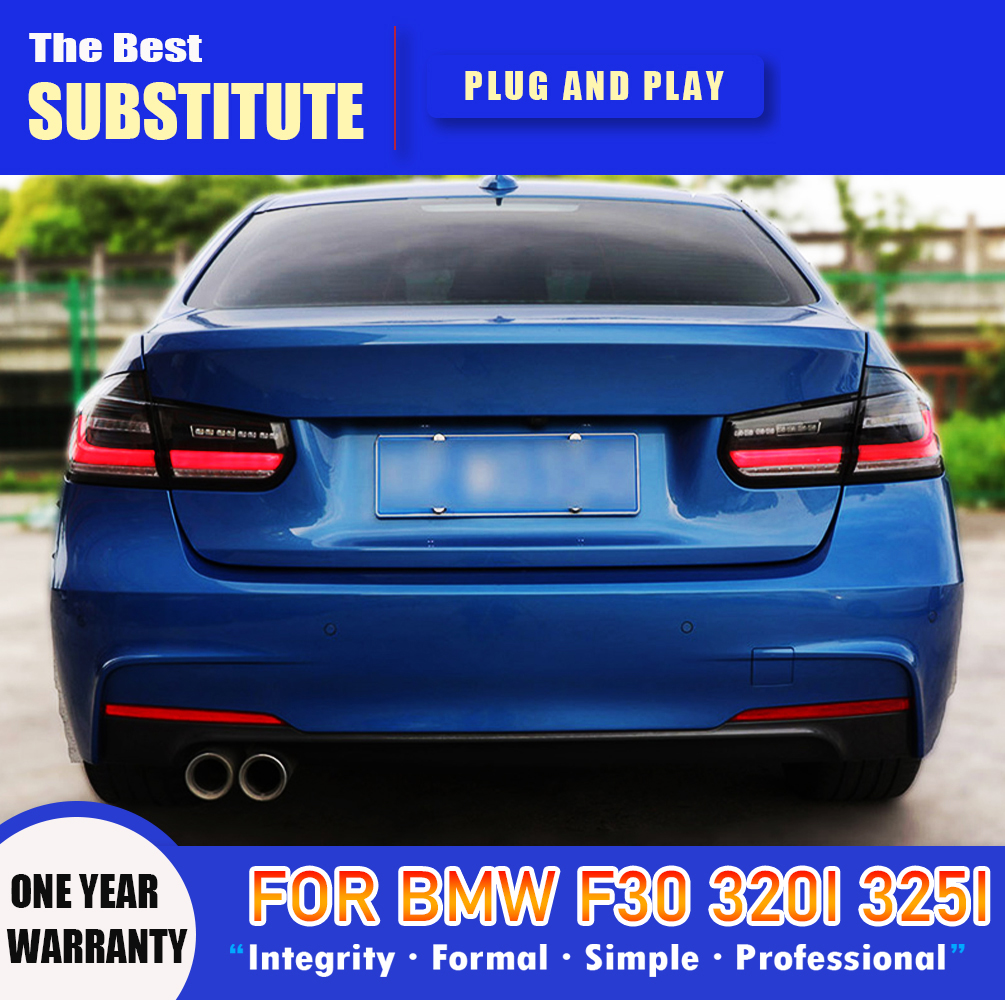 Rear Lamp For BMW F30 F35 LED Tail Light 13-18 325i 320i 330i Taillight Assembly Dynamic Streamer Turn Signal Brake Reverse Running Light