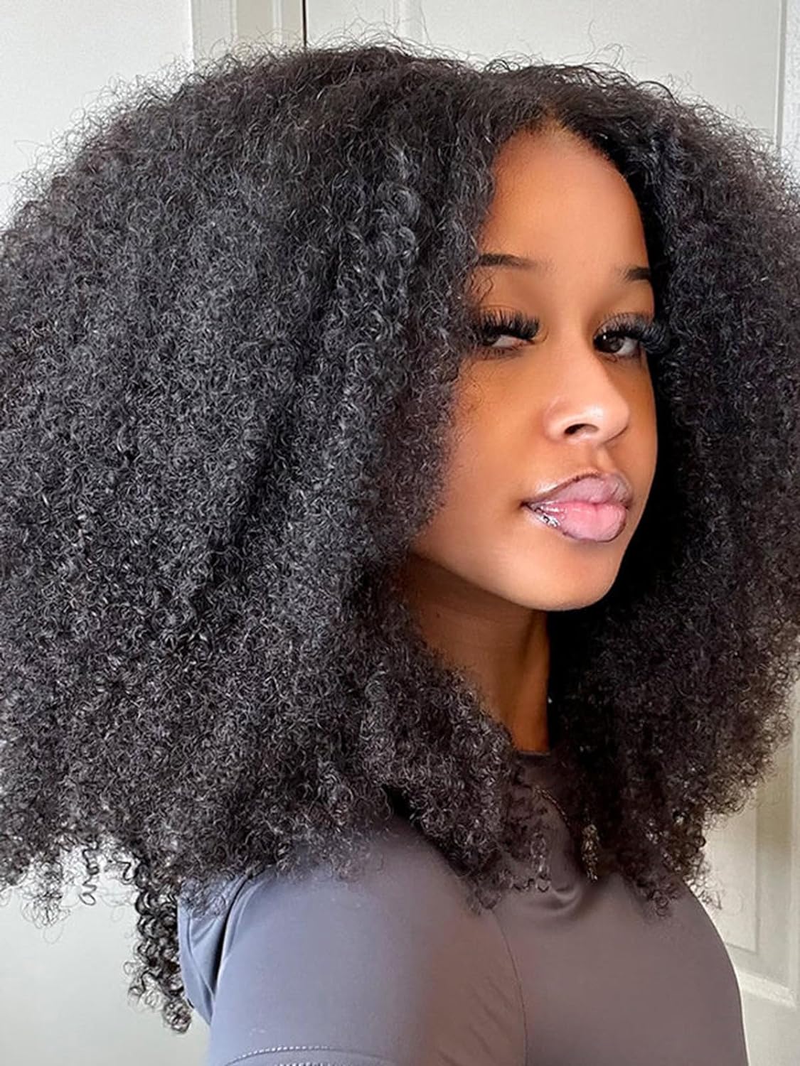 Afro Kinky Curly Human Hair Front Bob Wig 4X4 5X5 13X4 13X6 Glueless Lace Wigs Pre Plucked Natural Hairline
