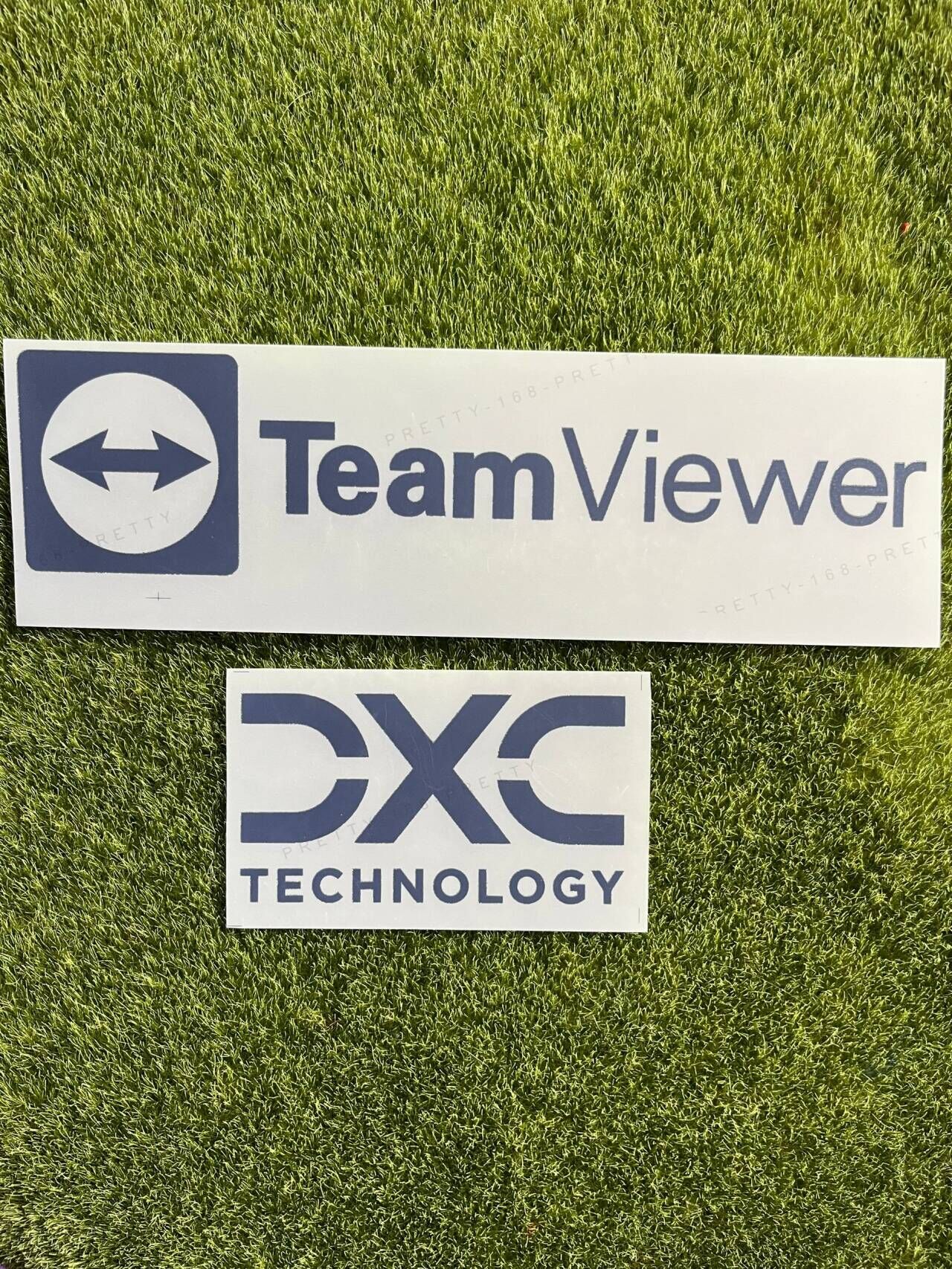 22223 Team Viewer Sponsor Patch DXC Technology Badge