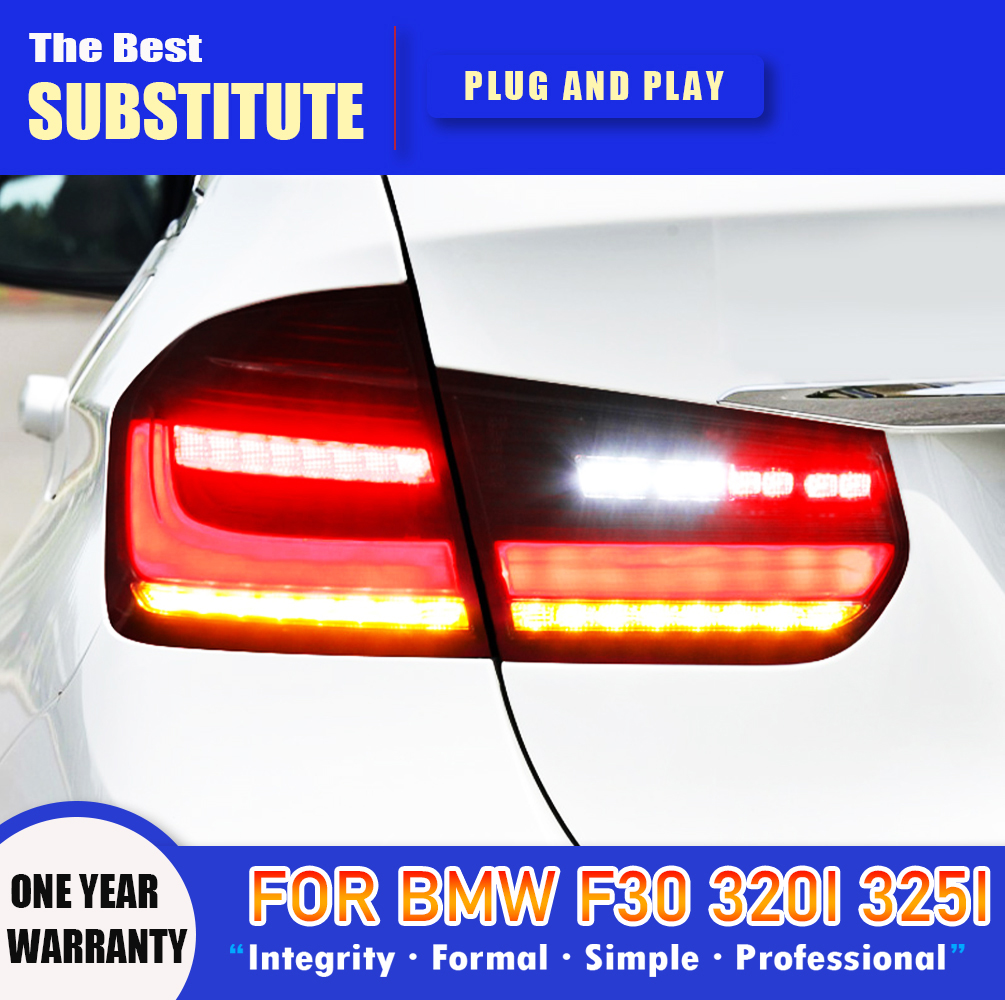 Rear Lamp For BMW F30 F35 LED Tail Light 13-18 325i 320i 330i Taillight Assembly Dynamic Streamer Turn Signal Brake Reverse Running Light