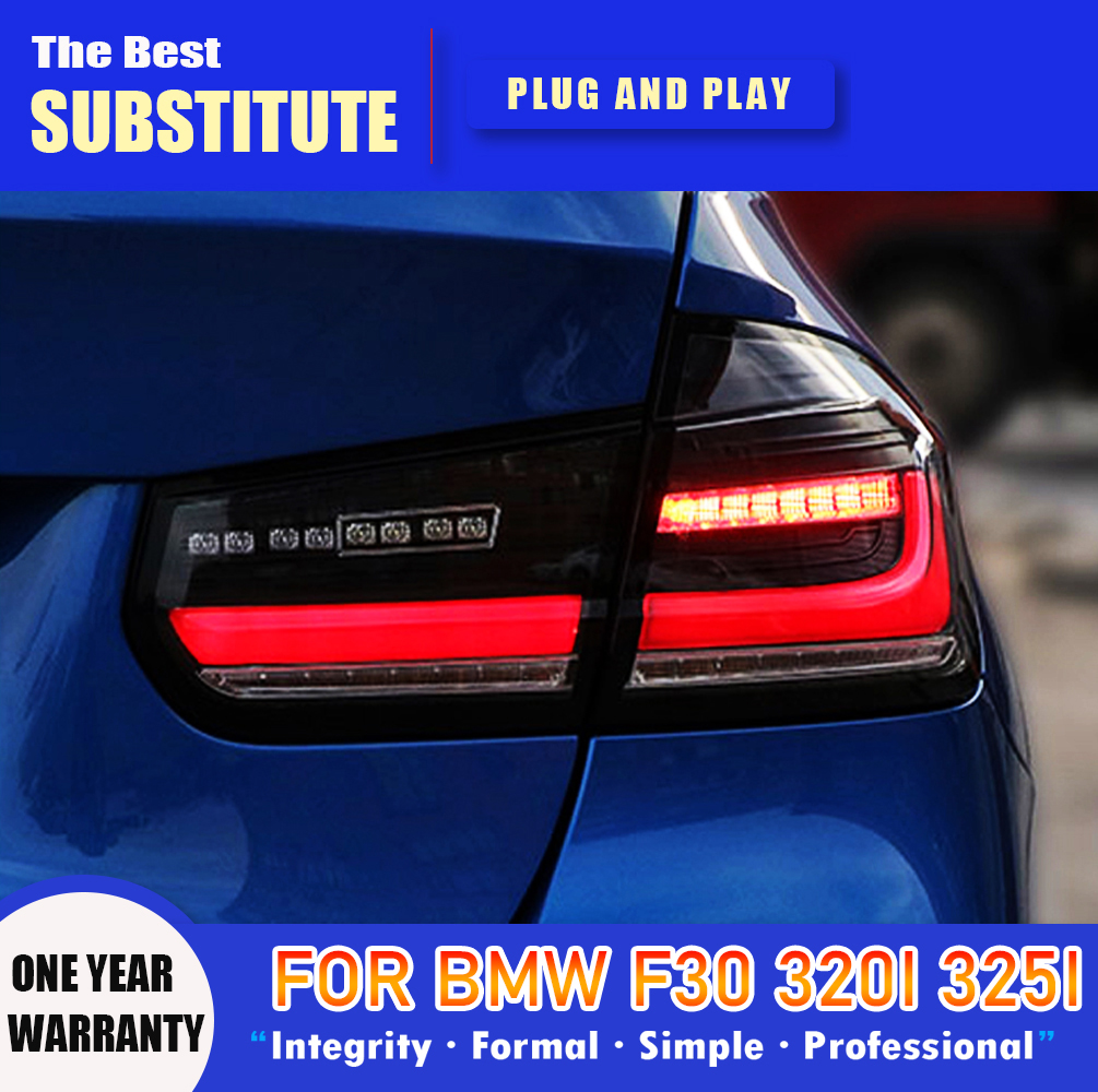 Rear Lamp For BMW F30 F35 LED Tail Light 13-18 325i 320i 330i Taillight Assembly Dynamic Streamer Turn Signal Brake Reverse Running Light