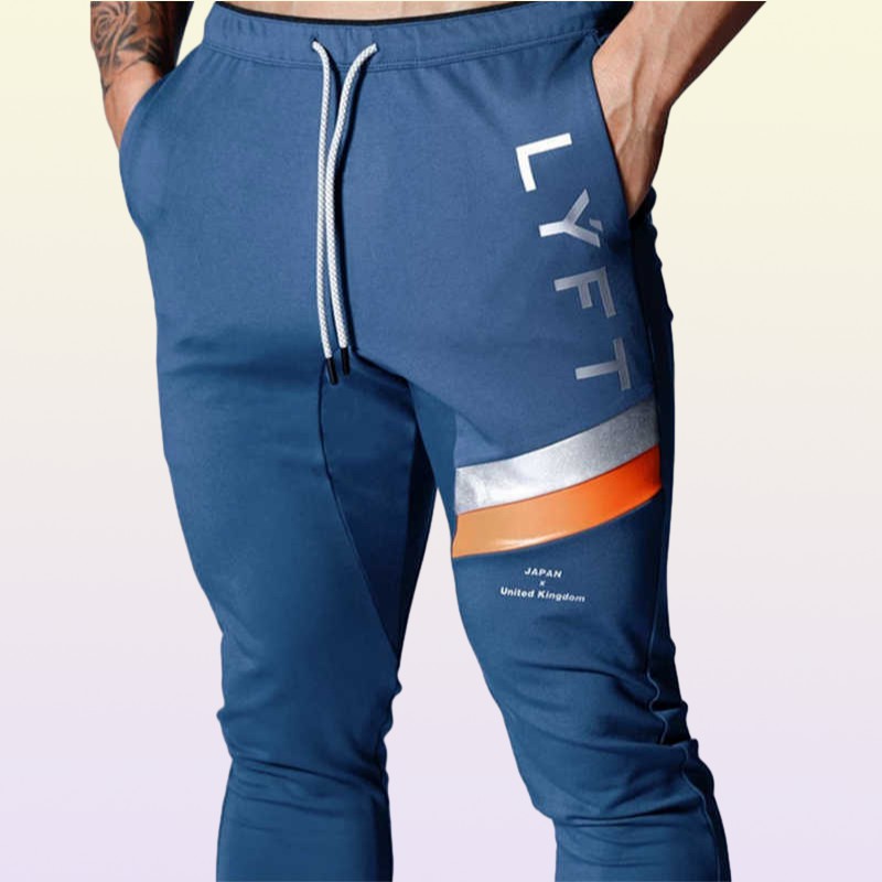 STRETCH PANTS Mens Sweatpants Running Sports Jogging Pants Men Trouser Tracksuit Gym Fitness Bodybuilding Men Pants X0615