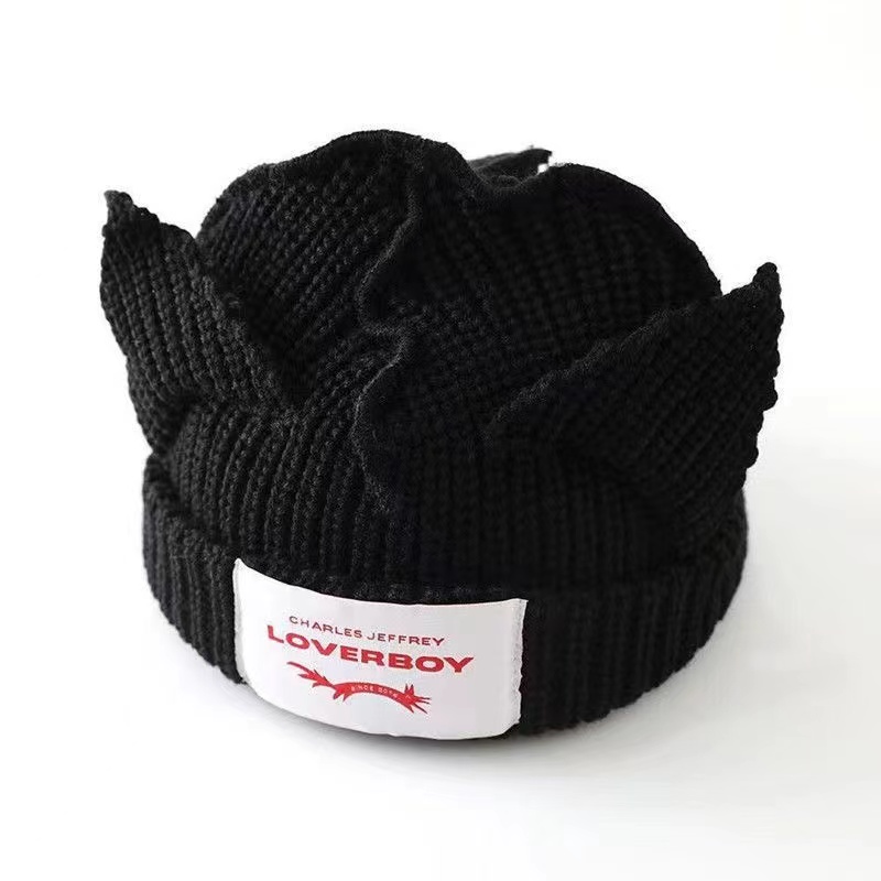 Same Hyunjin Children Beanie/Skull Street Kpop Caps Hendery Beanies WAYV Leeknew Knitted Cat Ear Hat Fashion Cute LoverBoy Casual Headwea yes