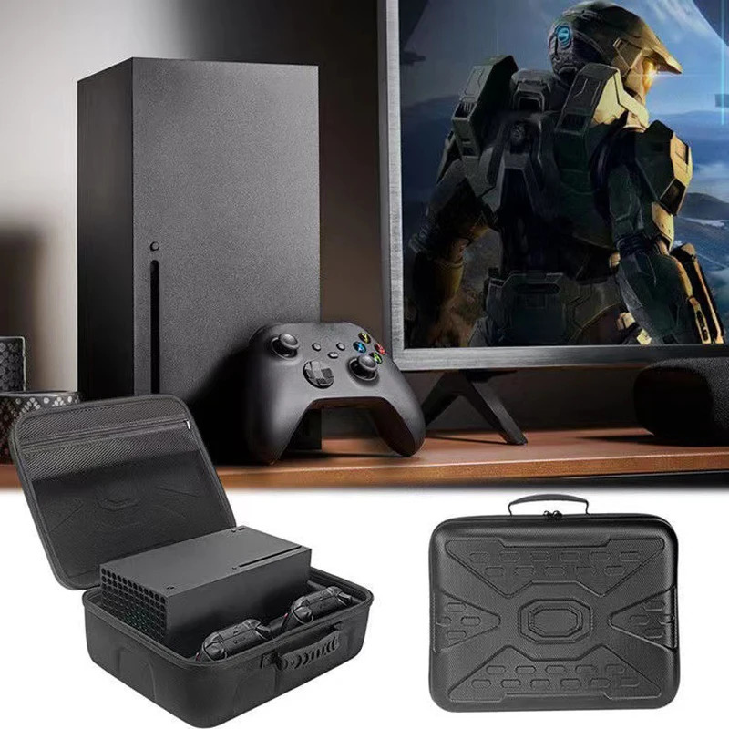Bag For X Box Xbox Series S Game Console Gamepad Controller Accessories Hard Case Funda Storage Organizer Travel Suitcase Carry 240126