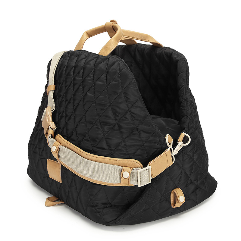 INS Pet handbag dog car sofa portable travel cat nest down cotton pet crossbody bag Dog Carrier bed