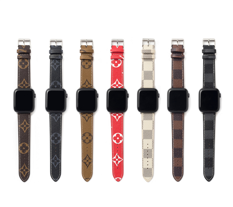 Luxury Designers Watchband Straps for Apple Watch Band 49mm 38mm 40mm 41mm 42mm 44mm 45mm Designer Retro Leather Band Strap Classic Buckle for iWatch Series 10 9 8 7 6 5 4