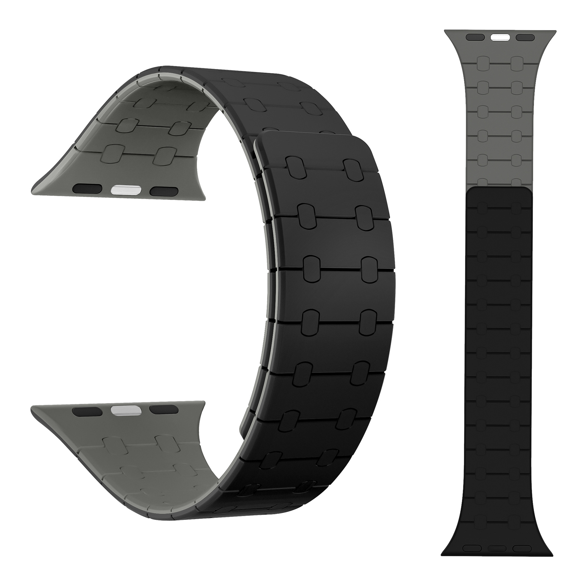 AP Silicone Magnetic Loop Band Strap For Apple watch Ultra/2 49mm 9 8 7 45mm 41mm Sports Adjustable Straps Wristband For iWatch 6 5 4 3 SE 44mm 42mm 4