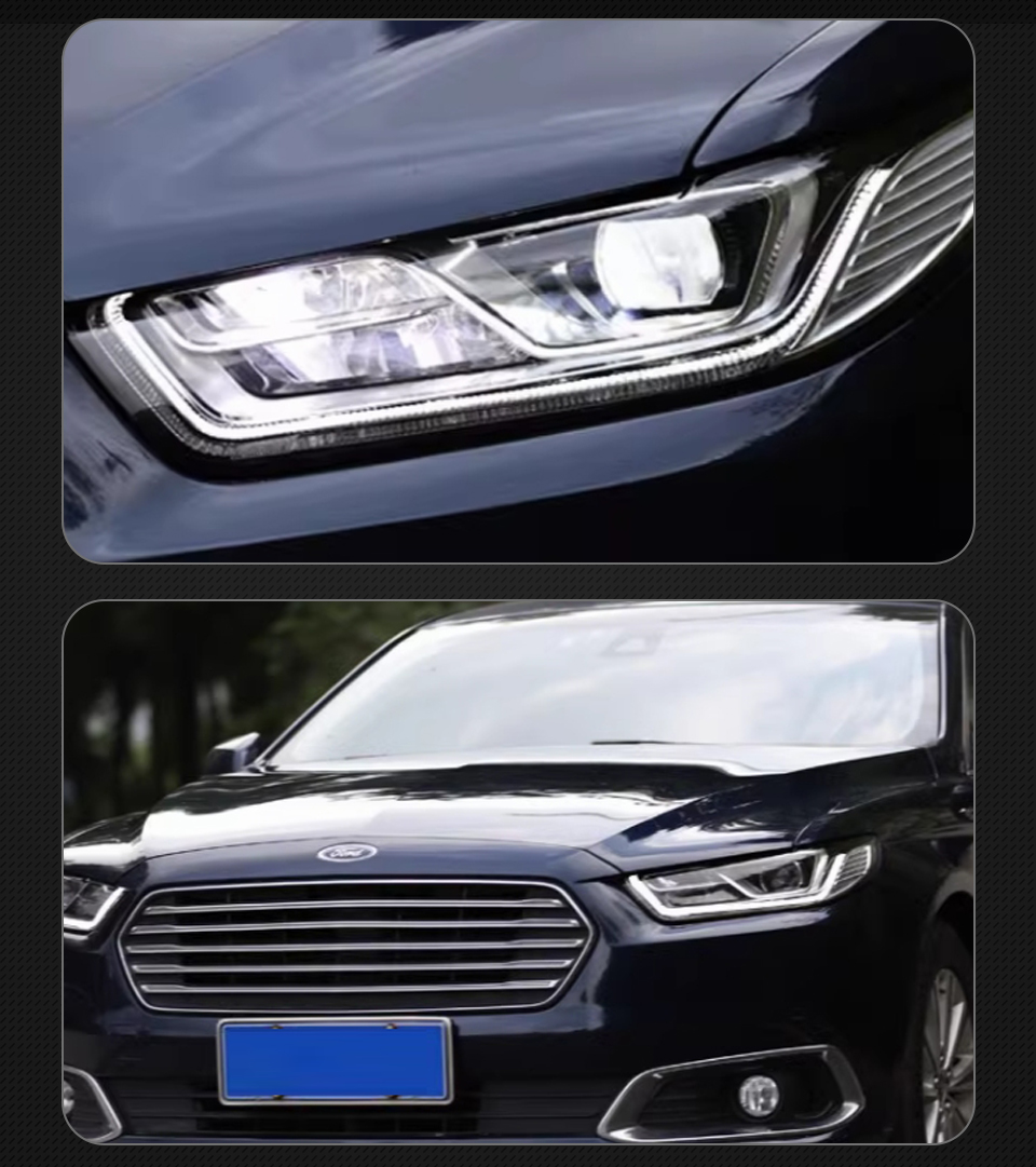 Car Styling Headlight for Ford Taurus 2015-2018 Taurus LED Fromt Lamps Upgrade Dynamic Turn Signal Headlamp Assembly