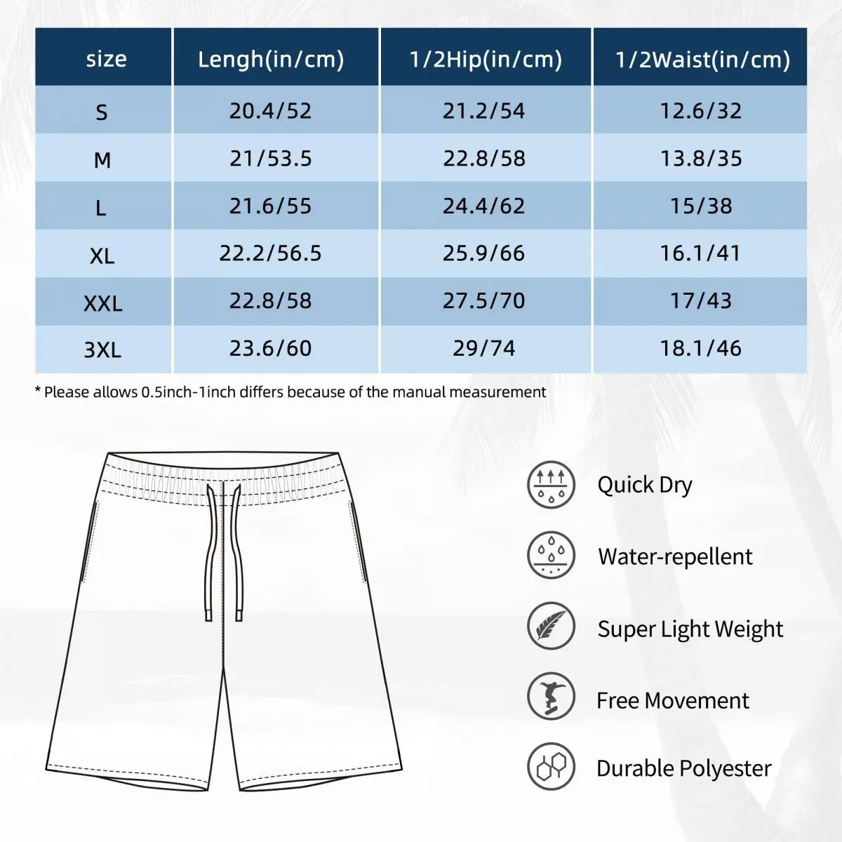 Summer Beach Pants Ricard Aperitif Anise Board Shorts France Vintage Poster Swimwear Sunga Boxer Briefs 240129