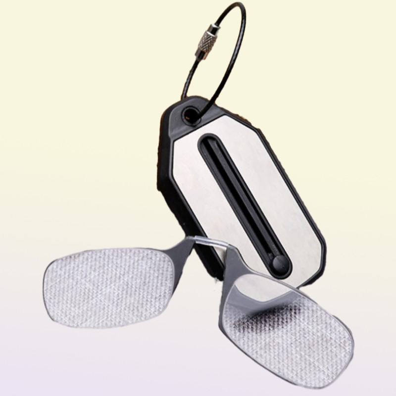 Thin Optics Reading Glasses With Keychain Case Clear Frame 150 Strength Readers Antiblue Light Sunglasses
