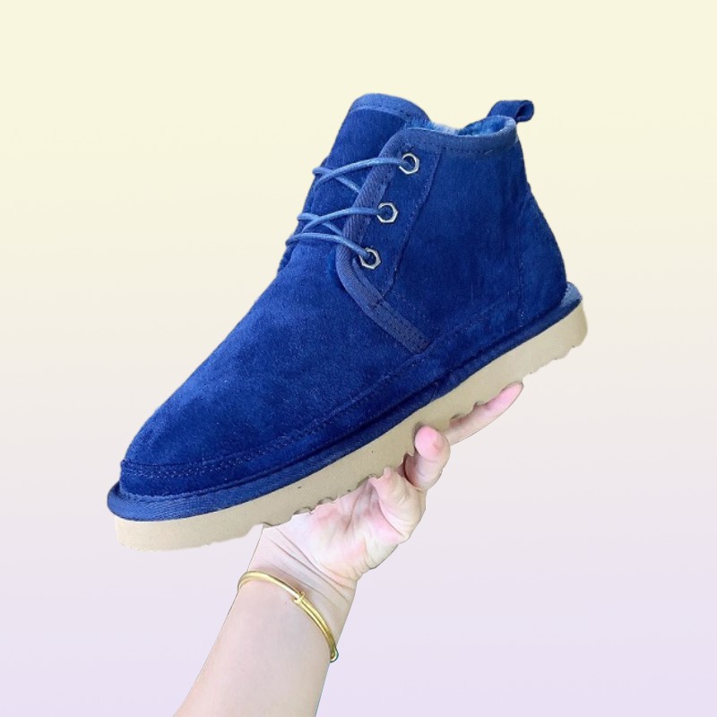 New lia Classic Snow Winter Boots Men Neumel boots Women Ankle Knee mens designer booties women kids warm martin shoes