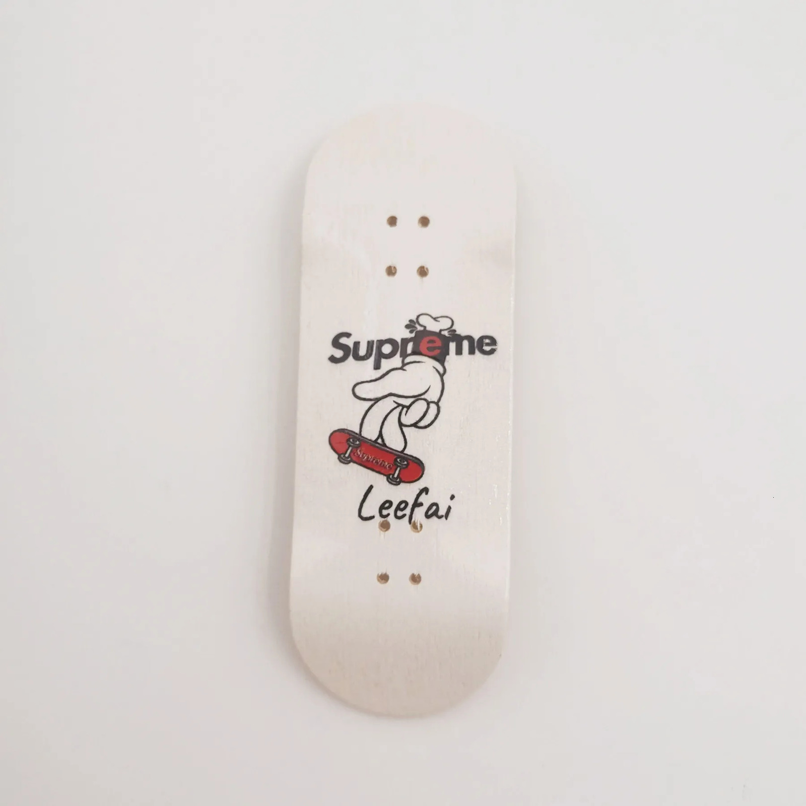 34mm Wooden Fingerboard Deck with Graphic Professional Maple Wood Board 240125