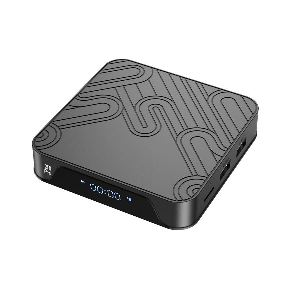 Ship From France Z8 Pro Android 12 OS Smart TV Box H618 Quad 2G 16G WiFi Bt 5 Voice 8K Z8Pro Media Player EU PLUG