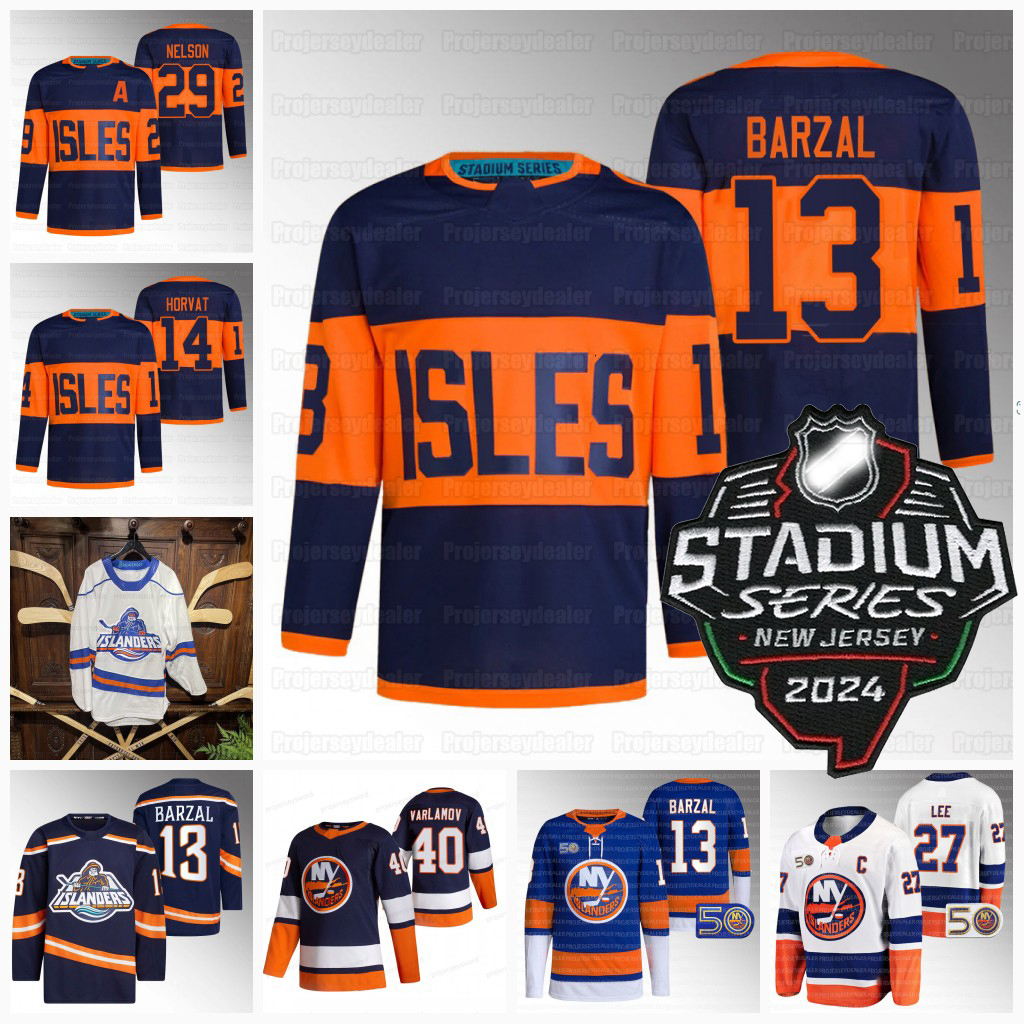 10 Anthony Duclair Islanders 2024 Jerseys Ilya Sorokin Brock Nelson Bo Horvat Mathew Barzal Noah Dobson Pelech Anders Lee Josh Bailey Jean-Gabriel Pageau