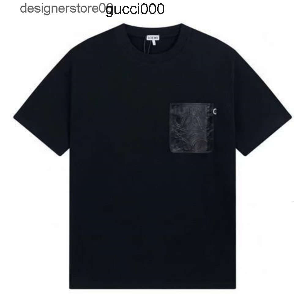 Street Print lowewe Pure lowe Sleeves Loewees Trend loeewe high Mens Short Tshirts Luxury Man Tees Summer Top Designer loewewomen loewes loewetops loeweeee ZQYL