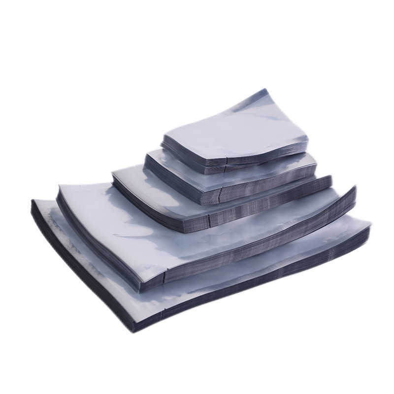 Flat Foods Vacuum Aluminum Foil Packaging Bags Mylar Open Top Heat Seal Package Pouch For Snack Dried Fruit Kernels Coffee Bean Rice Tea Ziploc Freeze