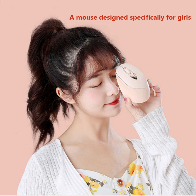 INPHIC M8 For Girls Wireless Quiet Office Home 2.4G USB Mouse Computer Laptop Mice Gift Mouse