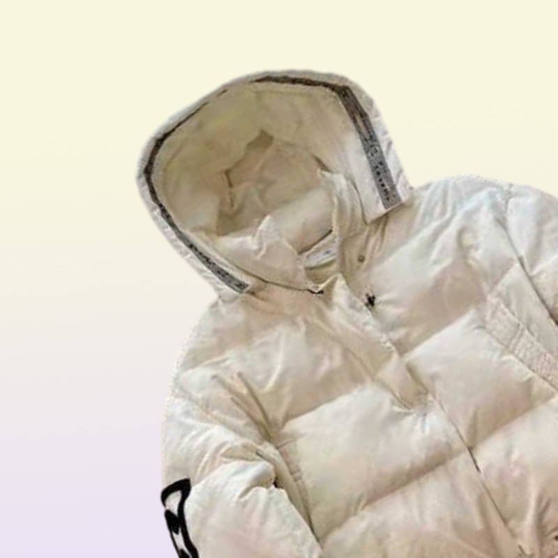 Womans Designer Down Jacket Autumn And Winter Women Puffer Jackets Coat Embroidery C Lapel Hooded Zipper Casual Short Smal