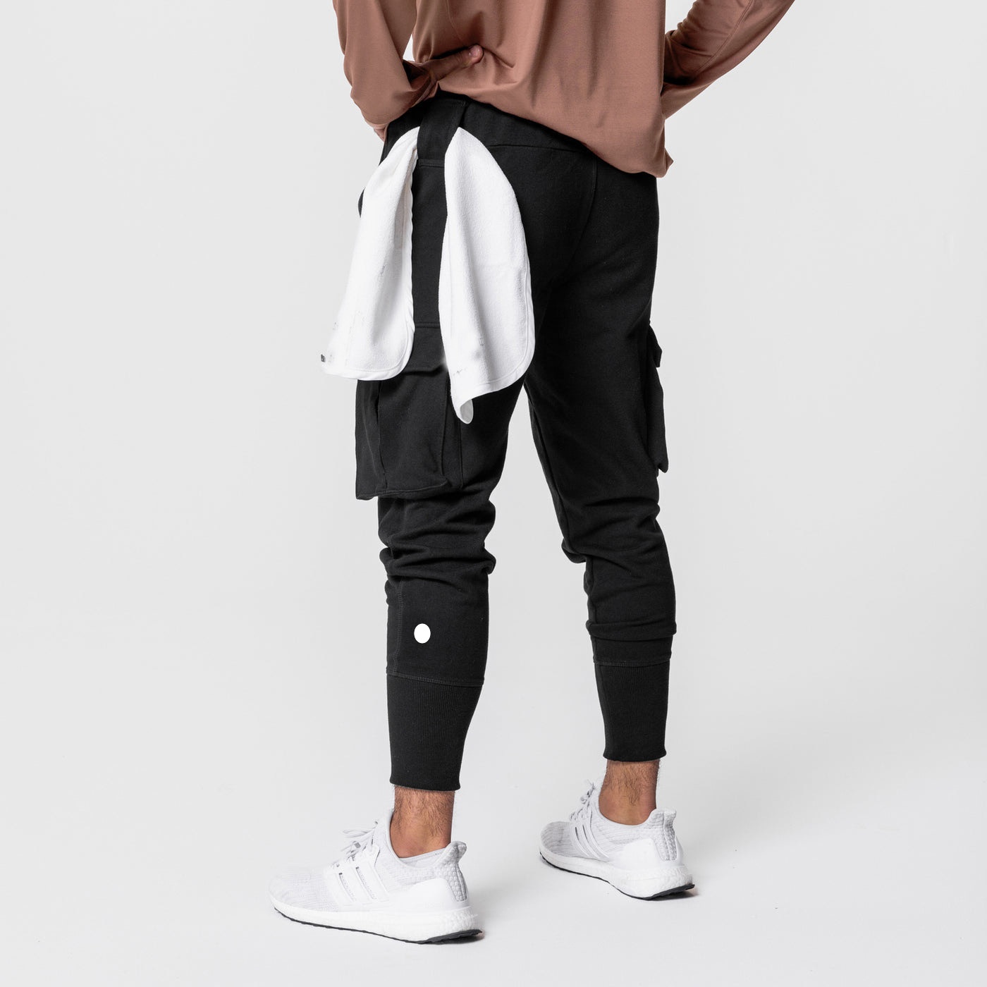 Mens Yoga Hooded + Sweatpant Outfit Sports Two-Piece Set Solid Color Sweater Sports Pants With Pockets Outwear 320
