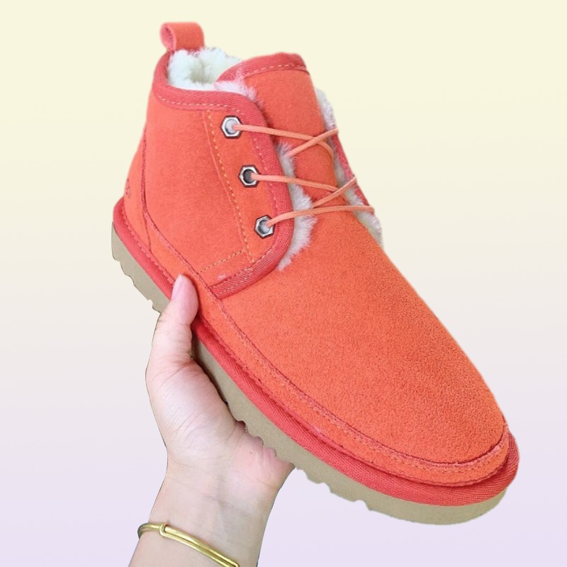New lia Classic Snow Winter Boots Men Neumel boots Women Ankle Knee mens designer booties women kids warm martin shoes