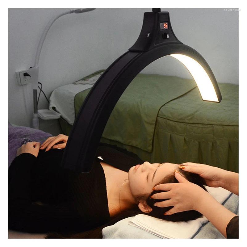 Lamps Floor 28INCH LED Half Moon Eyelash Lamp With Disinfection And Sterilization Facial Skincare Products Tattoo Eyebrow Filming