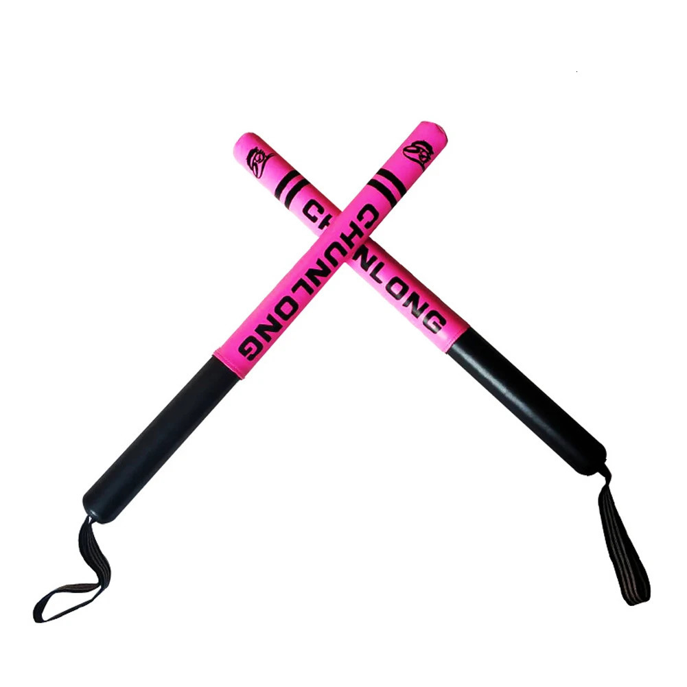 2pcs Boxing PU Leather Durable Grappling Flexibility Punching Pads Tool Muay Thai Training Sticks Speed Reaction Target Agility 240122