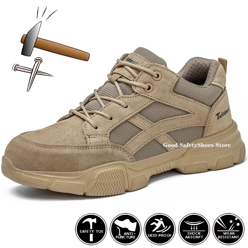 For Safety Sneakers Anti-smash Men Work Women Lightweight Puncture-Proof 10KV Insulation Shoes Dropshipping 03c5