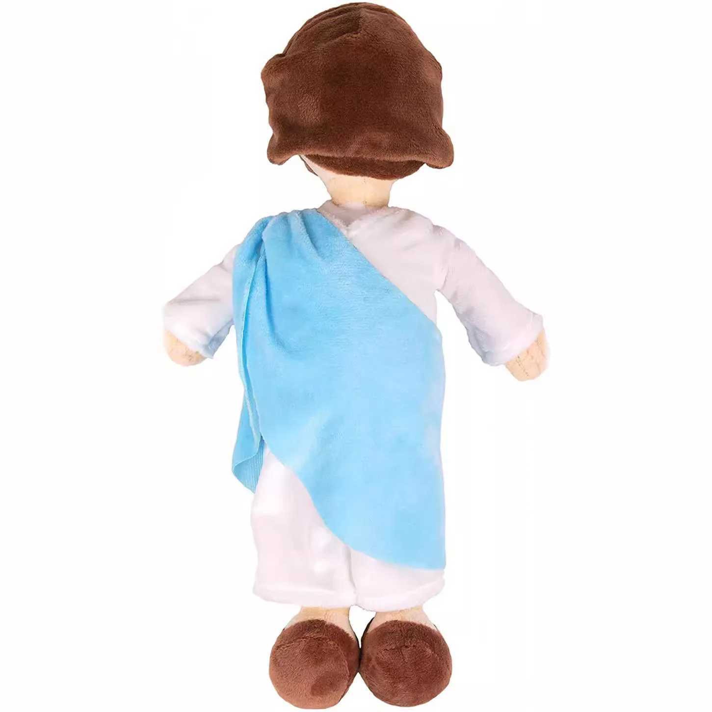 yesu new jesus plush doll thanksgiving gift doll spot jesus pillow Y240801