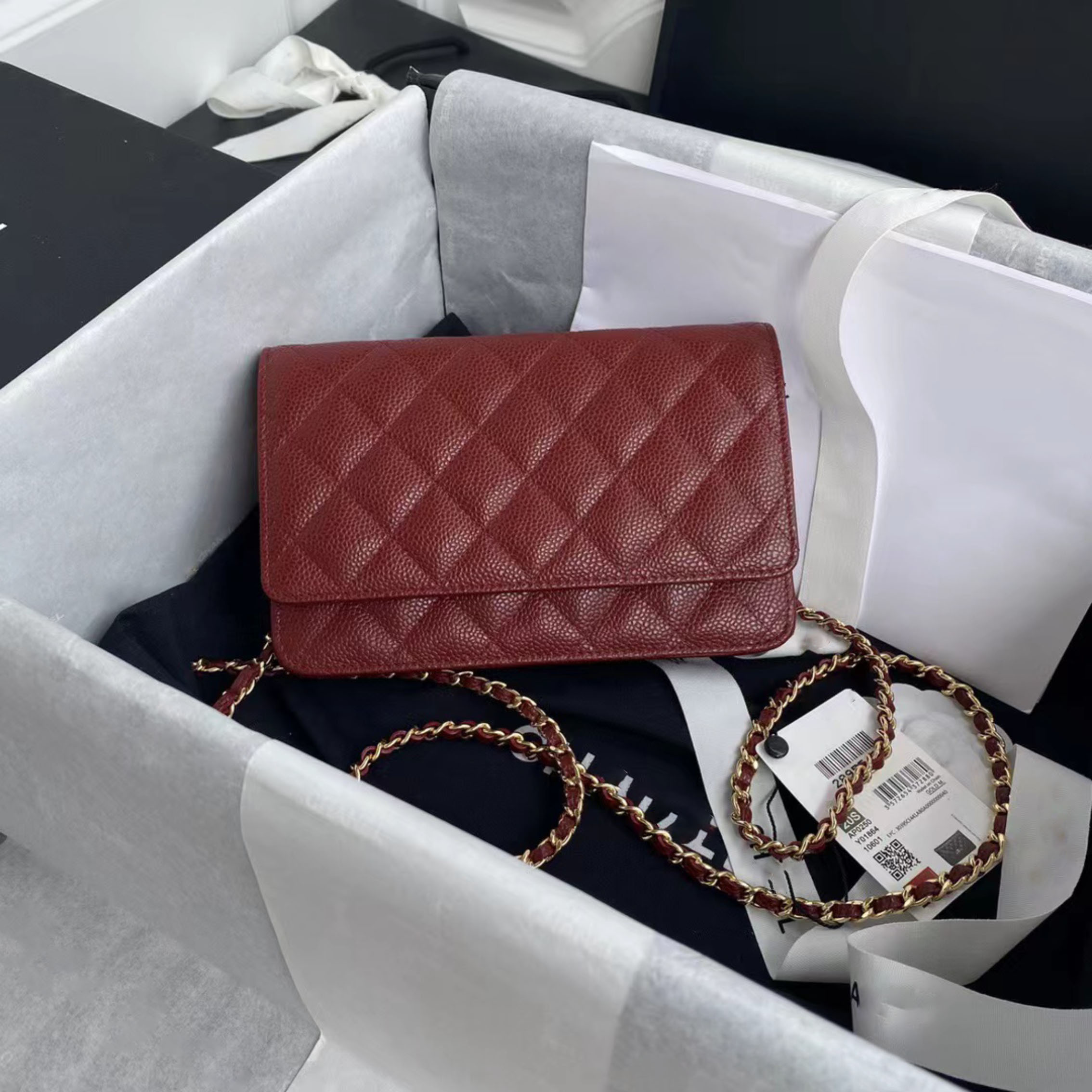 Top famous brand bags Fashion Shoulder Bas handbag Plaid purse Double letter solid buckle Sheepskin caviar pattern Women's luxury Evening Bags99