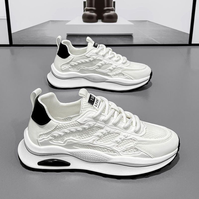 Mens Shoes Trendy Sneakers Sports Shoes Running Shoes Versatile Size 39-44 Blue Free shipping