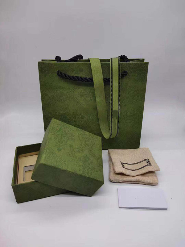 Designer Boxes Green Color Ring Case Necklace Earring Bracelet For Gift Packaging Box Jewelry Display