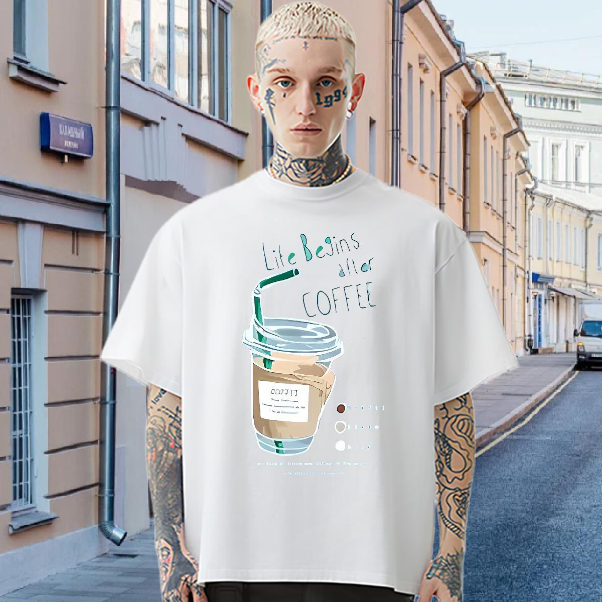 Casual New Men Tshi… - image