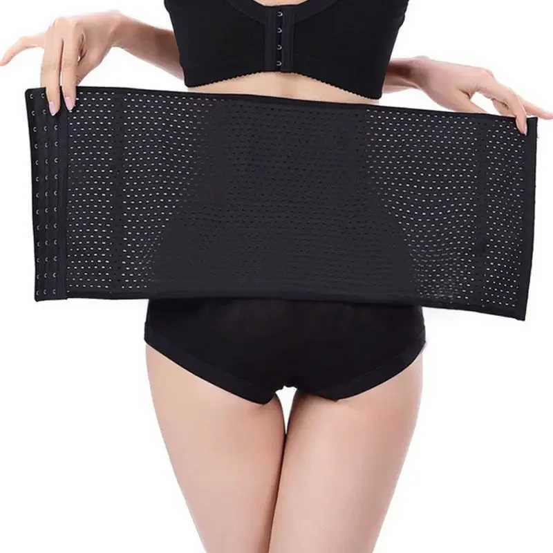 Waist Trainer Tummy Control Body Shaper Women XS~6XL Slimming Belt Corset Abdomen Belly Fitness Compression Shapewear W250616