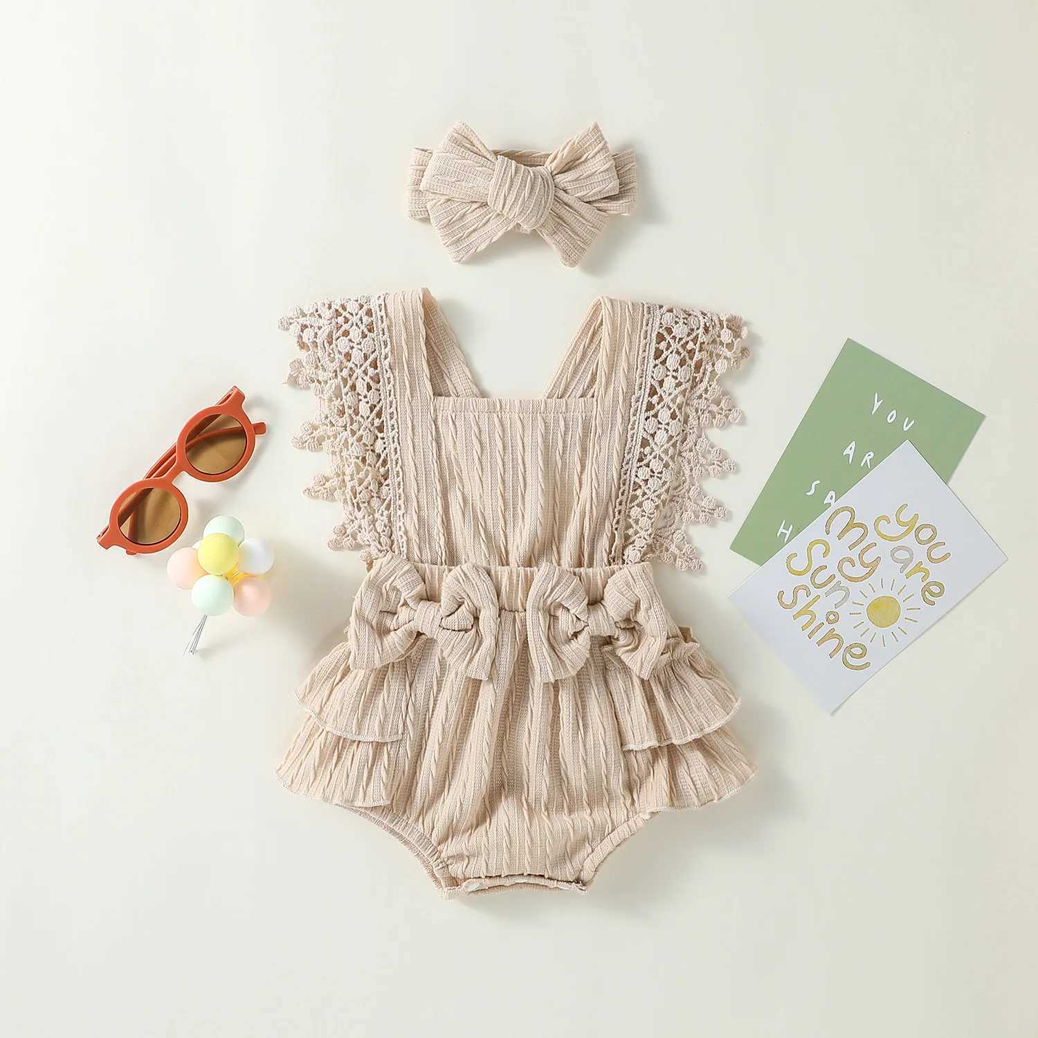 2024 New Style Baby Girls Summer Sleeveless Solid With Bow Fashion Outdoor Streetwear Dress X2502201