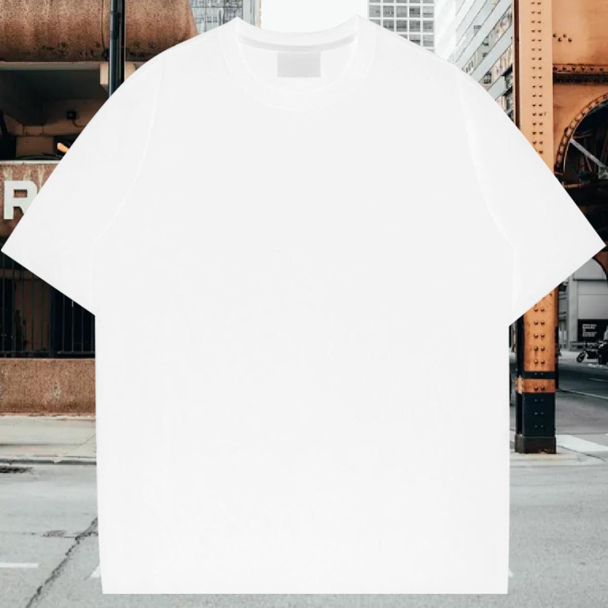 Custom Tshirts 230g Pure Cotton Street wear Hip Hop blood Breathable Crew Neck Men T Shirts Classic Custom Printed Tops Tees