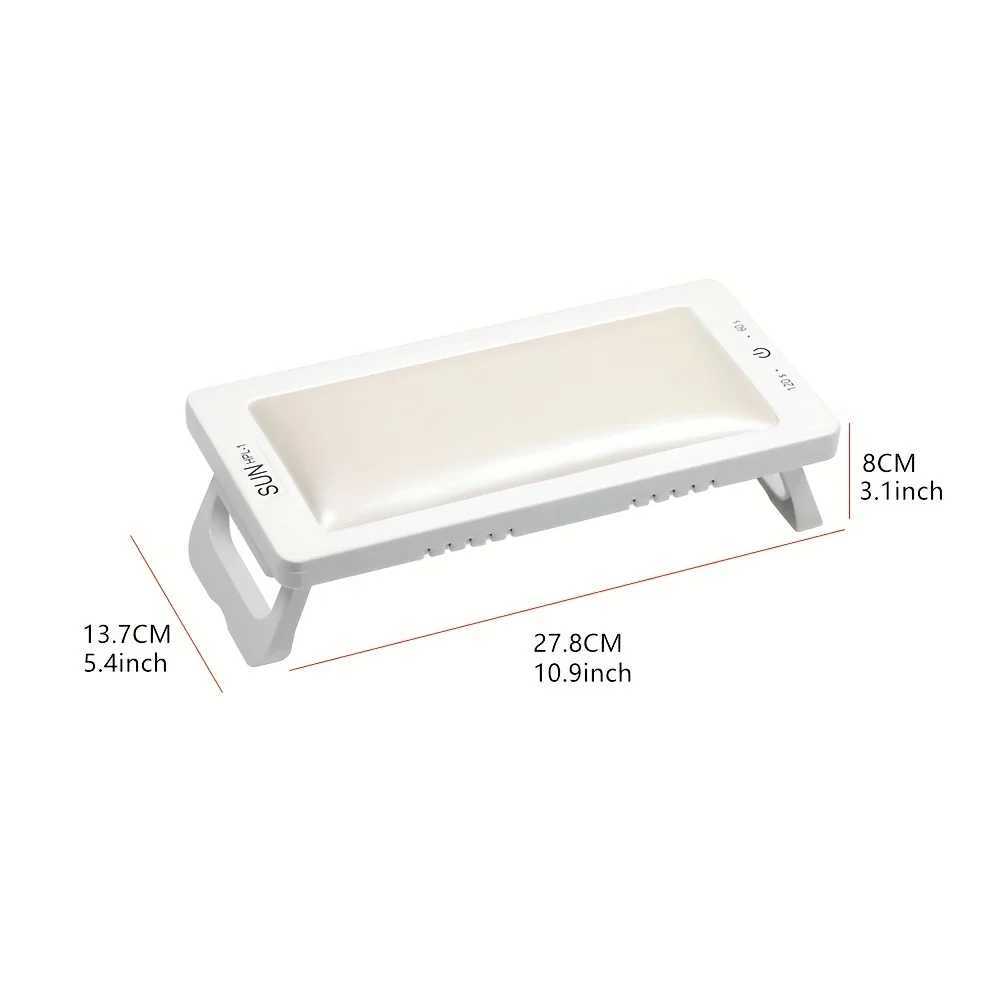 YIKOOLIN Available In A Variety Of Colors Arm Rest With LED Lamp UV Gels Dryer Polish Curing Foldable Lamp For Nails Lamp W250513